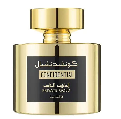 Парфюмированная вода оригинал Lattafa Perfumes Confidential Private Gold 100 мл - фото 2