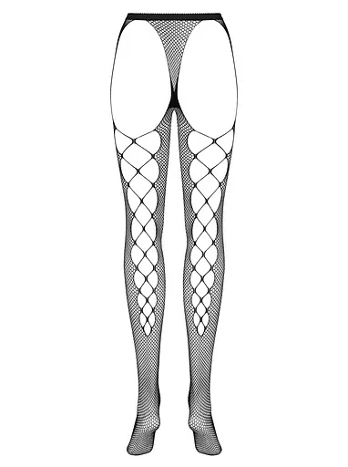 Колготки Obsessive Tights S233 S/M/L чорний - фото 6