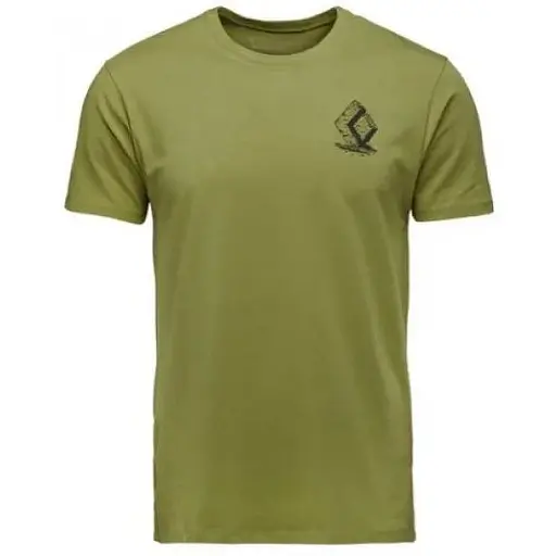 Футболка Black Diamond M Boulder SS Tee Camp M (1033-BD 7524043039MED1)