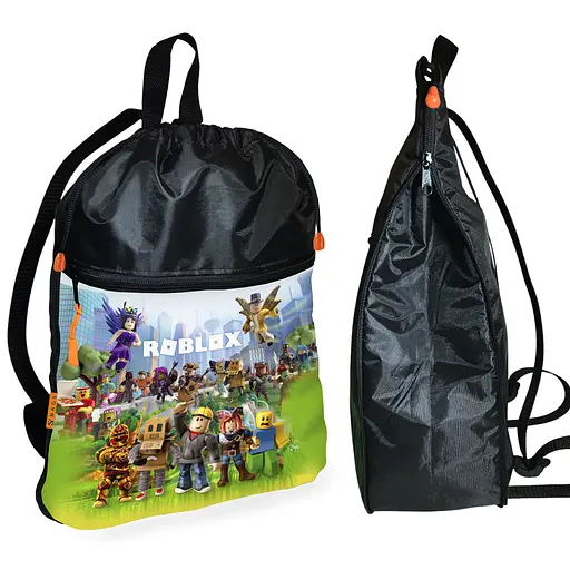Шкільний рюкзак дитячий Роблокс / Roblox + Сумка для взуття спортивної форми рюкзак-мішок хлопчикові (01832) - фото 2