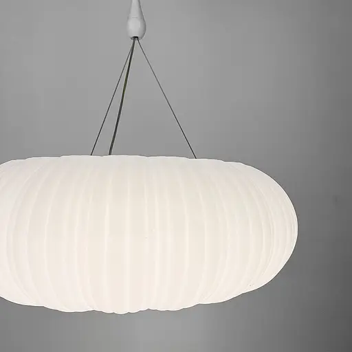 Підвісний світильник з білим фігурним абажуром Ø 38 см | Арт. SG 28-450 | Line F - фото 2