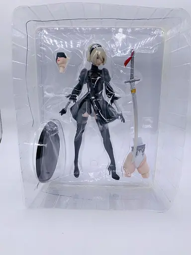 Фигурка боевой робот Мисс Автомата NieR: Automata 2В Authentic Bring Arts 30 см games NRA 22.94 - фото 7