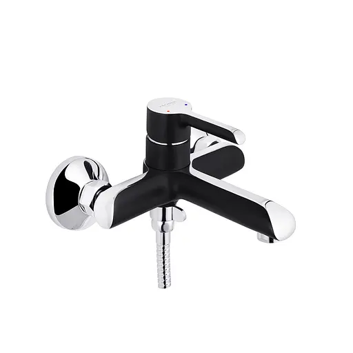 Смеситель для ванной Kroner KRP Essen - SCH060 CV024326 Черный матовый - фото 1