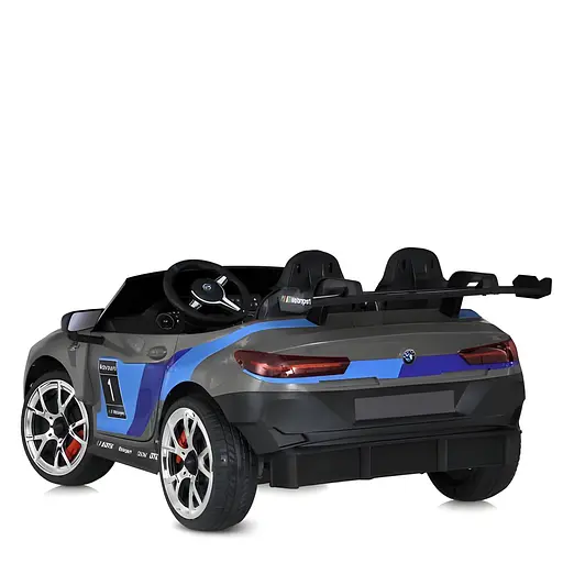 Електромобіль дитячий Bambi M 5849EBLRS-11 24V спортивний BMW для двох із пультом керування - фото 3
