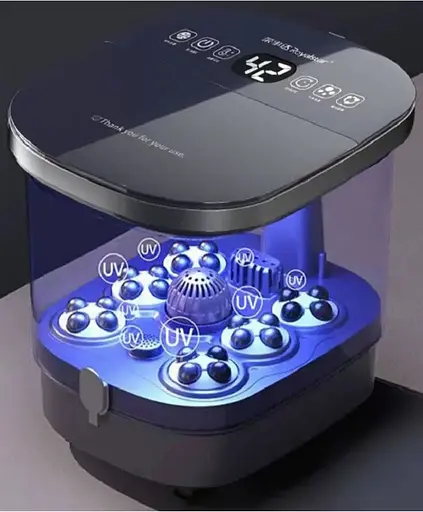 Гидромассажная ванночка для ног Royalstar-2205 с роликовым массажем + подогрев воды и пузырьковый эффект - фото 3