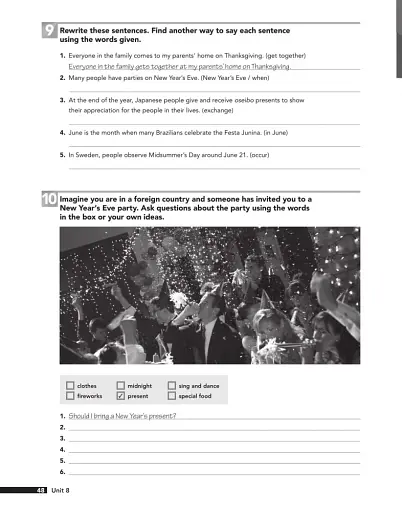 Interchange (5th Edition) 2. Workbook - фото 7