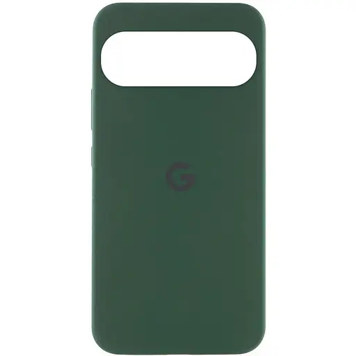 Чохол Silicone Cover Lakshmi (AA) with logo для Google Pixel 9 Pro XL Зелений / Dark green - фото 1