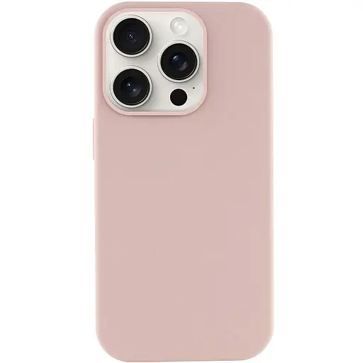 Чехол Epik Silicone Case Full Protective AA NO LOGO для Apple iPhone 15 Pro 6.1 Розовый/Pink Sand - фото 1