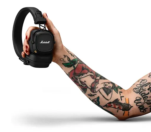 Наушники Marshall Major IV Bluetooth black - фото 2