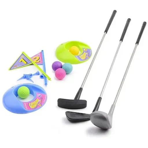 Игровой набор для подвижных игр Гольф для детей IE73