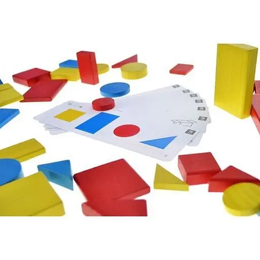 Деревянная развивающая игра "Логические блоки Дьенеша" QB700-006, 48 элементов - фото 2