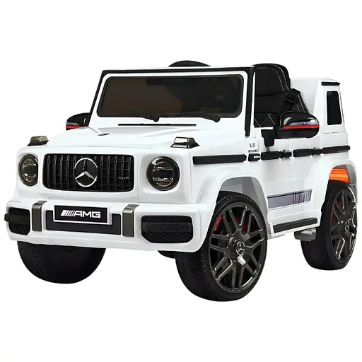 Електромобіль дитячий Джип M 4179EBLR-1 2 мотори 12V 16000 об хв до 25 кг білий