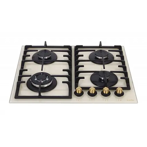 Газовая поверхность Ventolux HSF 640-T3G CEST (IVORY/BRONZE) - фото 2