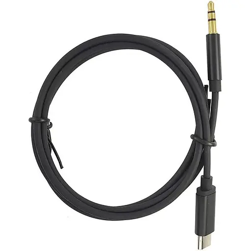 Кабель Type-C Mini Jack 3.5 мм 1 м переходник папа