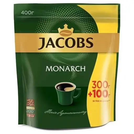 Кофе растворимый Jacobs Monarch 400 г