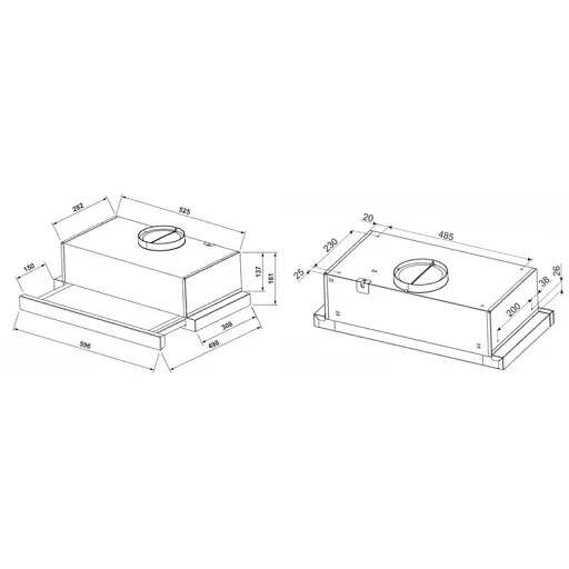Витяжка кухонна JANTAR TLT 650 LED 60 WH - фото 3