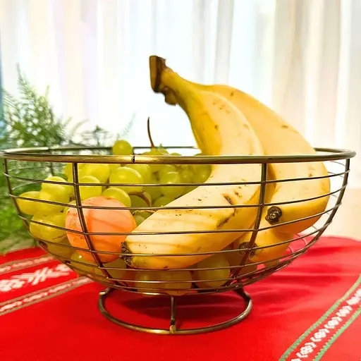 Ваза для фруктів Homax 24х24х12 см бронза (LF-2002287 ВА) - фото 2