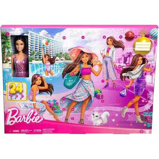 Ігровий набір Barbie Адвент-календар Мода та краса (HKB09) - фото 2