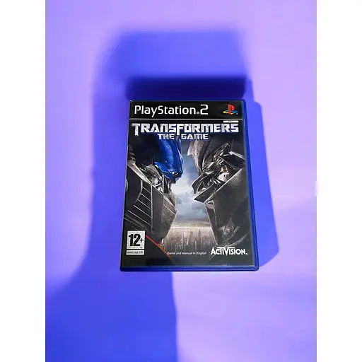 Диск с игрой на PlayStation 2 Transformers: The Game