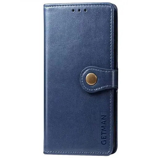 Шкіряний чохол-книжка GETMAN Gallant (PU) для Xiaomi Poco X5 Pro 5G / Redmi Note 12 Pro 5G Синій