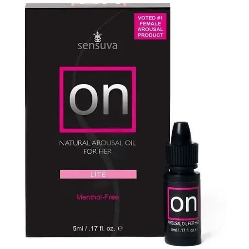 Збуджуюче масло Sensuva On Natural Arousal Oil For Her Lite 5 мл