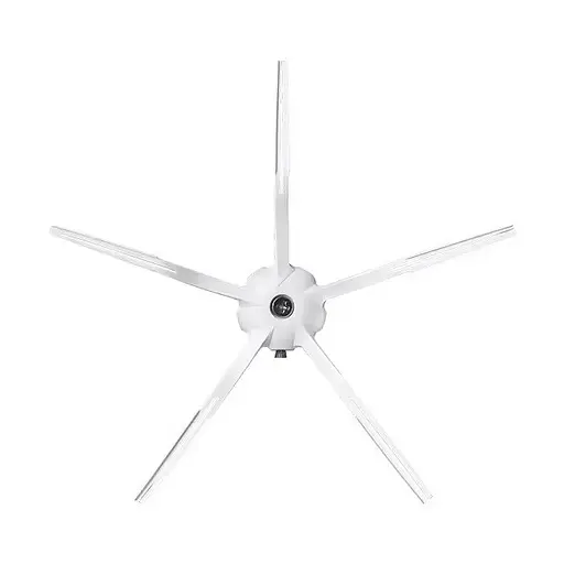 Бічні щіточки для пилососів Xiaomi Mi Robot Vacuum Cleaner Mi RoboRock Xiaowa 2 шт, 5 лопатей, White - фото 2