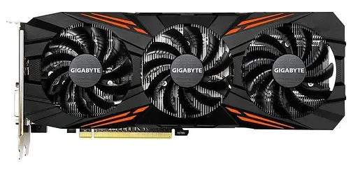 Видеокарта Gigabyte GTX 1070Ti 8Gb Gaming (GV-N107TGAMING-8GD) (GDDR5, 256 bit, PCI-E v3.0) Б/у - фото 1