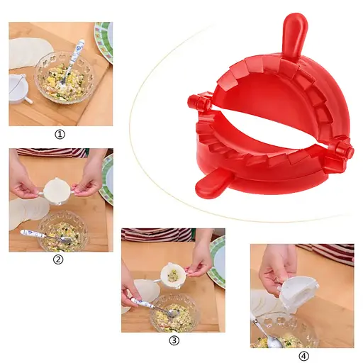 Форма ліплення для пельменів, вареників та равіолі Ø70 мм, Kitchette 84089 - фото 2