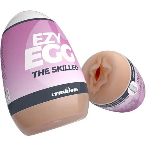 Інтимний мастурбатор Crushious Ezy Egg The Skilled 8.7 х 5.6 см - фото 1