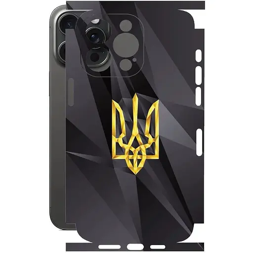 Захисна плівка StatusSKIN для Apple iPhone 15 Pro Max Корпус Вініл Герб 1 - фото 1