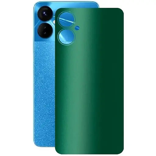 Защитная пленка StatusSKIN для Tecno Spark 9 Pro Корпус Винил Зеленая - фото 1
