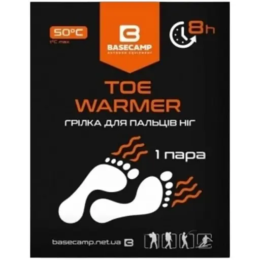 Хімічна грілка для ніг Base Camp Toe Warmer Base Camp (1033-BCP 80300)