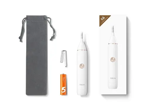 Тример для носа та вух Xiaomi Soocas Nose Hair Trimmer N1 (White) [36128] - фото 2