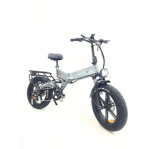 Электровелосипед Robust X8 фетбайк 1200W 48V 24Ah серый - фото 2