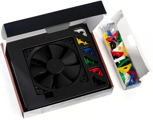 Вентилятор Noctua NF-F12 PWM chromax.black.swap (NF-F12PWM CHROMAX.BLACK.SWAP) - фото 5