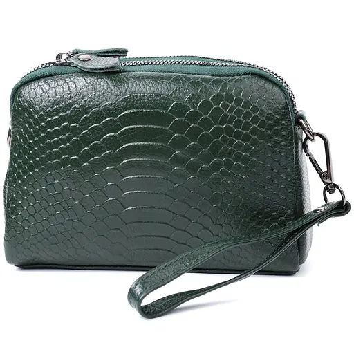 Женская сумка Vintage на два отделения из натуральной кожи 19х12х7 см sum0027016 - фото 5