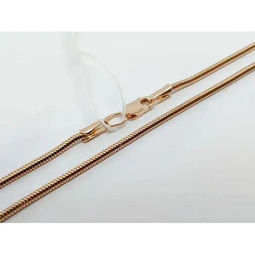 Золотая цепочка Столичная Ювелирная Фабрика (Снейк). 304206 45 - фото 2