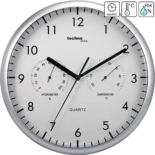 Годинник настінний Technoline WT650 White (WT650) - фото 2