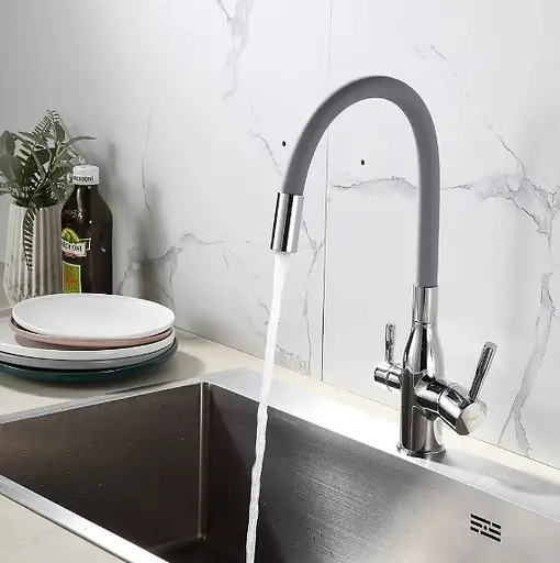 Змішувач для кухні Frap F4396 - фото 2