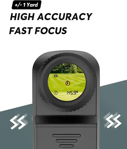 Лазерный дальномер для гольфа и охоты 800-ярдовый с предупреждением о вибрации, расстояние/скорость/наклон - фото 6