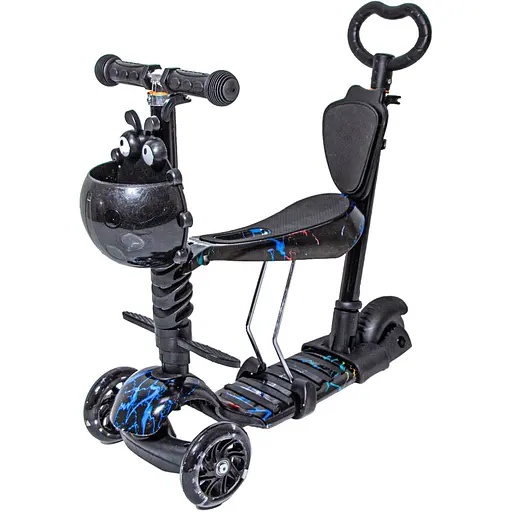 Самокат 5 в 1 Best Scooter 54х14 см Чорний 000248262