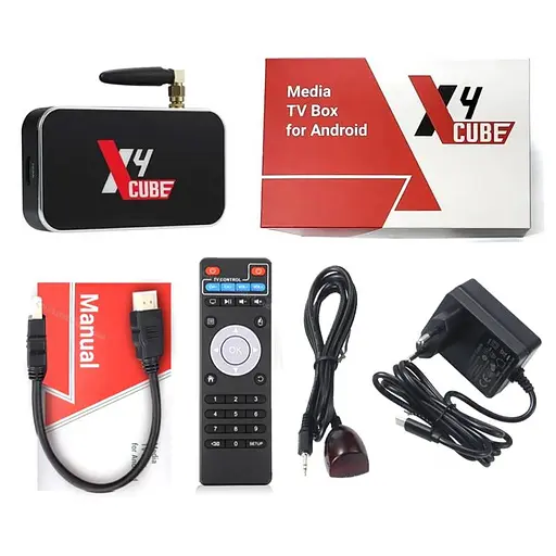 Смарт ТВ приставка Ugoos X4 Cube 2/16 Гб Smart TV Box Android 11 - фото 4