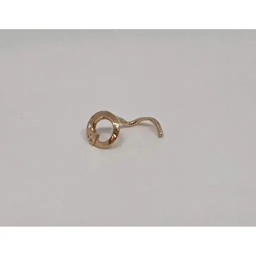 Золота сережка-пірсинг Dear в ніс Dear. 1049.1 - фото 3