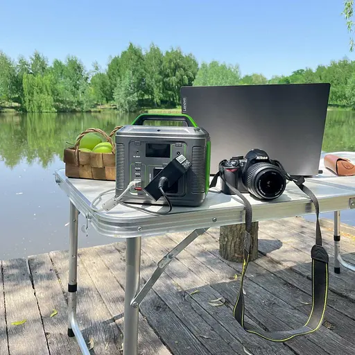 Портативная зарядная станция Junlee P-200 200W 185WH - фото 4