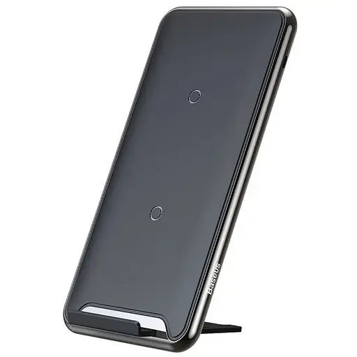 Бездротовий зарядний пристрій Baseus Three-coil Charging Pad 10 W WXHSD-B01 - фото 1