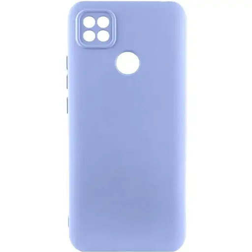 Чохол TPU Getman Liquid Silk Full Camera для Xiaomi Redmi 9C Бузковий / Light purple