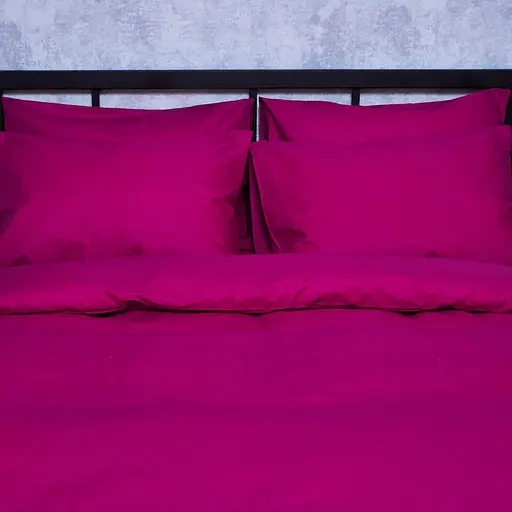 Комплект постільної білизни Moon&Star Бязь Gold Люкс Crimson Elegance King Size 220x240 наволочки 2х50х70 - фото 3