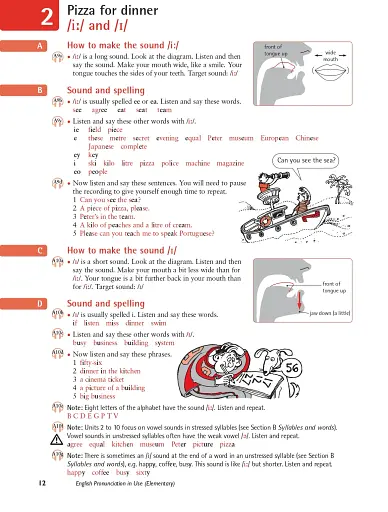 English Pronunciation in Use Elementary with Answers and Downloadable Audio - фото 4