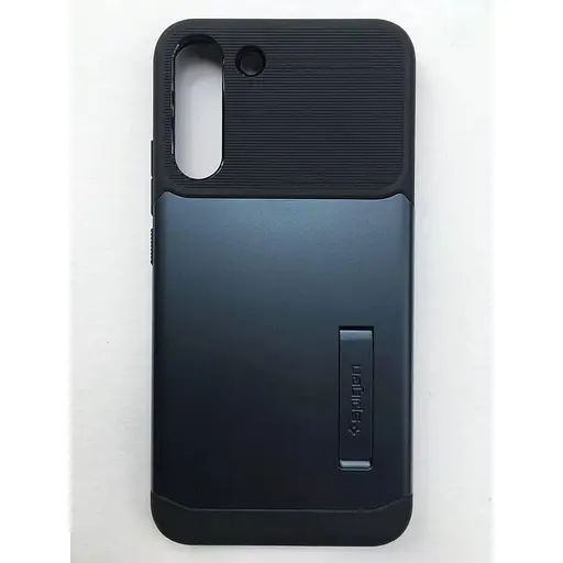 Оригінальний чохол із підставкою Spigen Slim Armor для Samsung Galaxy S22 Slate ACS04014 SM-S906 - фото 2