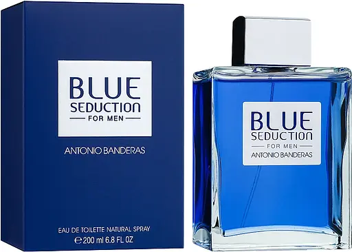 Оригинал Antonio Banderas Blue Seduction 200 мл туалетная вода - фото 1